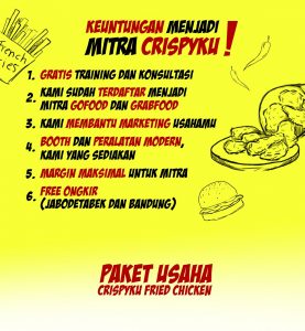 usaha fried chicken keuntungan menjadi mitra crispyku